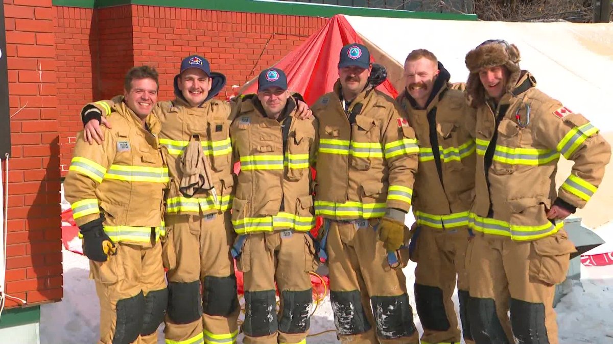 Firefighters campout on the roof of station 2